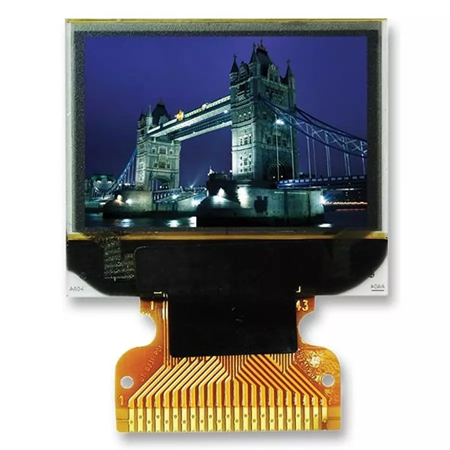 MIDAS DISPLAYS OLED, 96X64, PASSIVE, RGB, MULTI I/F, MCOT096064AZ-RGBM