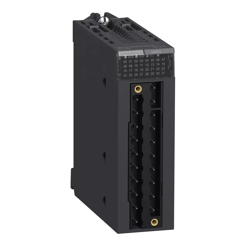 Schneider Electric Modicon X80 Isolated Discrete Input Module 8 Inputs 100-120 V AC Supply Voltage, BMXDAI0814