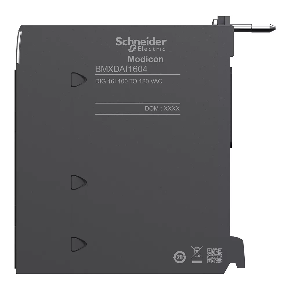 Schneider Electric Modicon X80 Isolated Discrete Input Module 16 Inputs 100-120 V AC Supply Voltage, BMXDAI1604