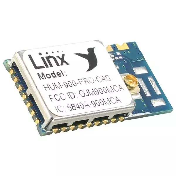 TE CONNECTIVITY HumPRO Transceiver 9.5 dBm Output Power 902 MHz to 928 MHz, HUM-900-PRO-CAS