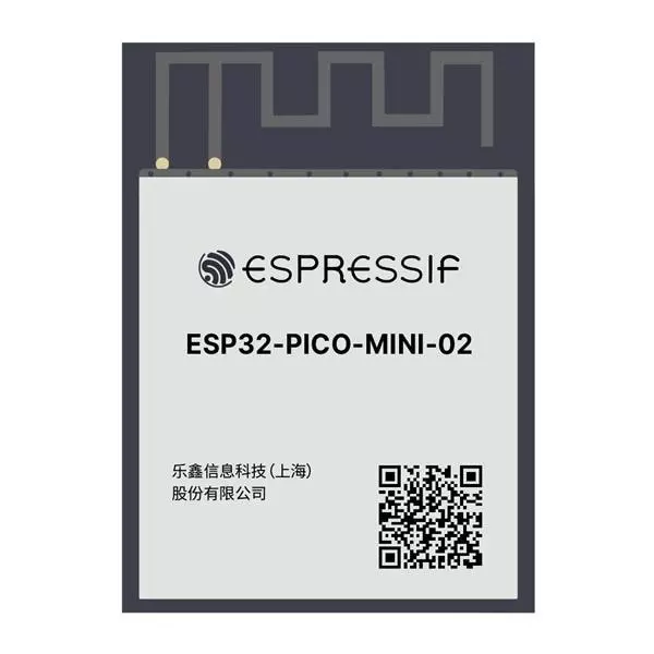 Espressif Multiprotocol Modules 19.5 dBm Output Power 2.4 GHz, ESP32-PICO-MINI-02-N8R2
