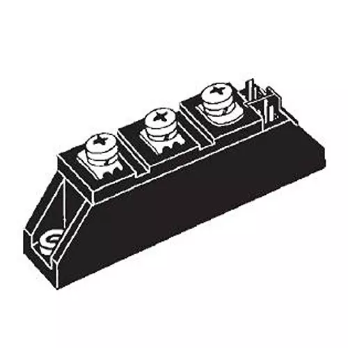 IXYS SEMICONDUCTOR Diode Module Screw Mount 1.85 V Vf - Forward Voltage, MEA75-12DA