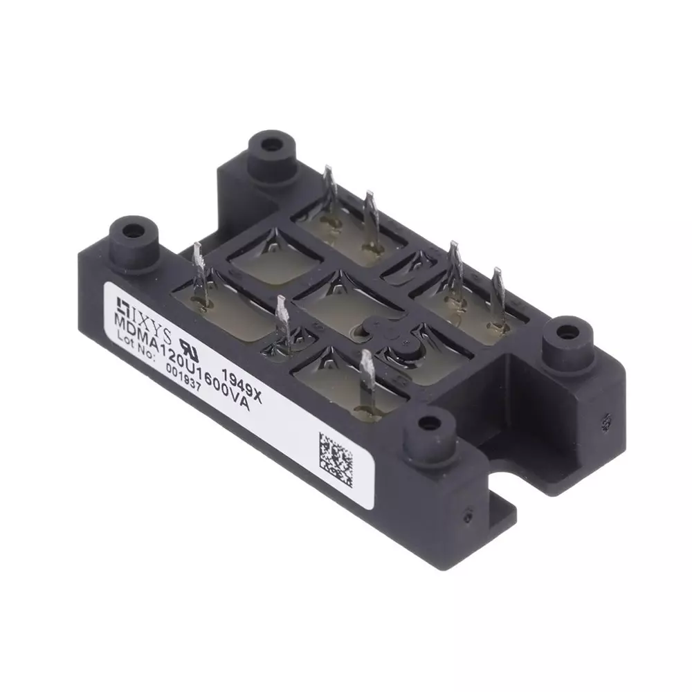 IXYS SEMICONDUCTOR Diode Module Screw Mount 1.42 V Vf - Forward Voltage, MDMA120U1600VA