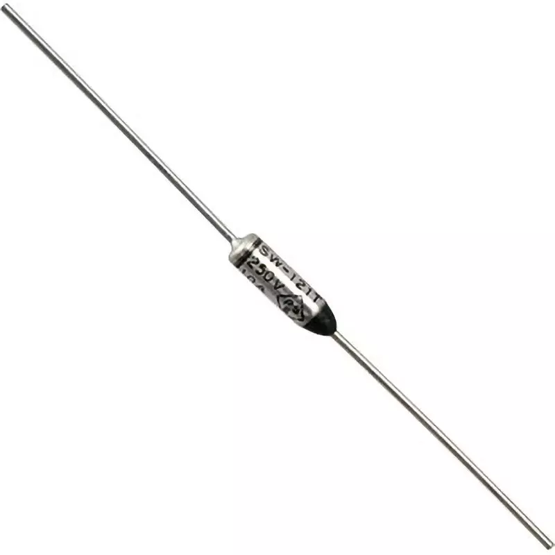 OHM ELECTRIC Thermal Fuse 10 A Current 250 V Voltage, DZ-S188J (Pack of 2)
