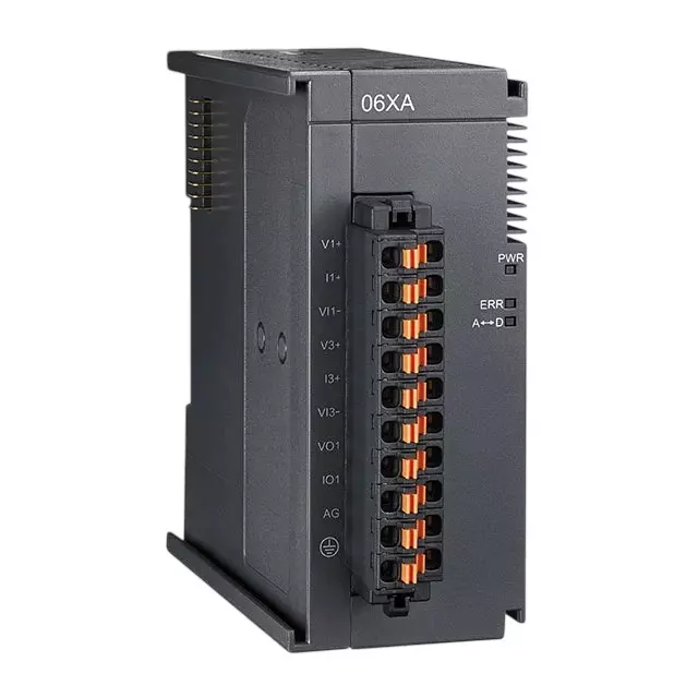 Delta Analog Mixed Module with 4 Analog Input and 2 Analog Output and 16/12 Bit Resolution, AS06XA-A