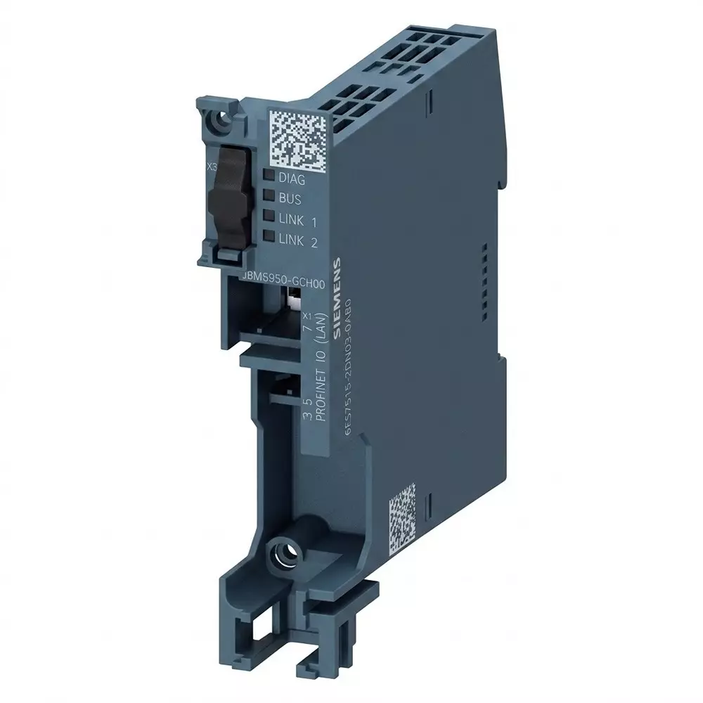 Siemens PROFINET High Feature Module Accessory with S2 System Redundancy Suitable For 3RW55/3RW52 Digital Soft Starter, 3RW5950-0CH00