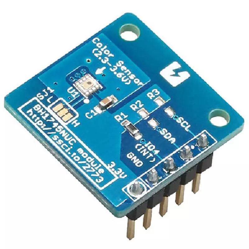 SWITCH SCIENCE Color Sensor Module 2.3 to 3.6 Voltage Rating 0.005 Lx to 40 kLx Detection Light I2 C bus, SSCI-027731