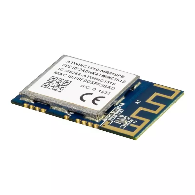 MICROCHIP WLAN Modules & USB Adaptor SMARTCONNECT IOT, 2.4GHZ, ATWINC1500-MR210PB1961