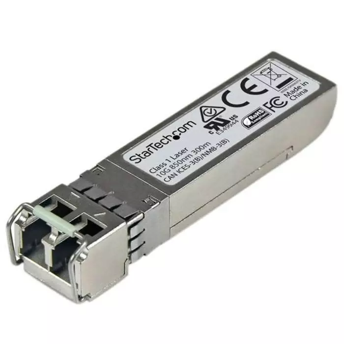 StarTech.com Juniper Compatible LC Multi Mode Transceiver Module Full Duplex, SFPP10GESRST