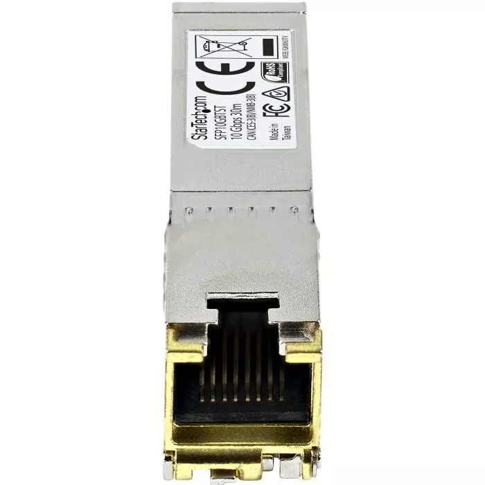 StarTech.com MSA Compatible RJ45 Copper Transceiver Module Full Duplex 10000Mbit/s, SFP10GBTST