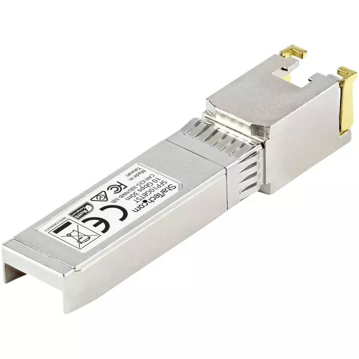 StarTech.com MSA Compatible RJ45 Copper Transceiver Module Full Duplex 10000Mbit/s, SFP10GBTST