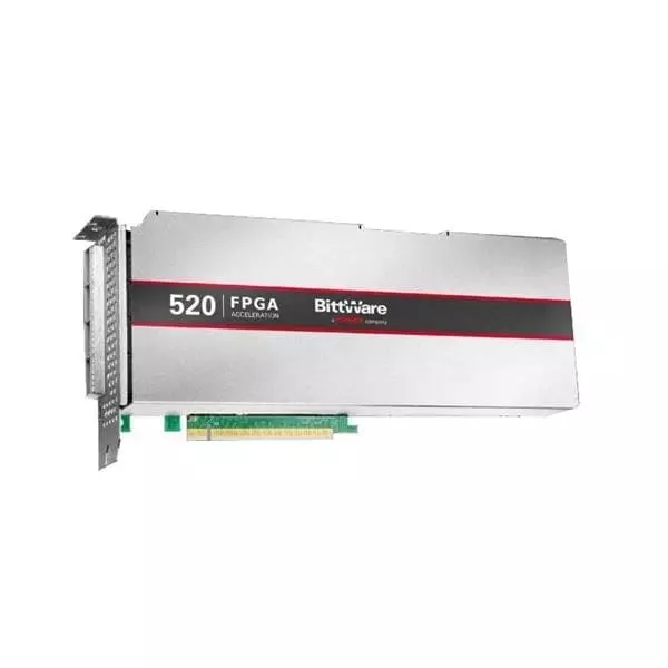 BittWare Accelerator Card 12 V Operating Supply Voltage, 520N-21CMX-2P-00-R4R4