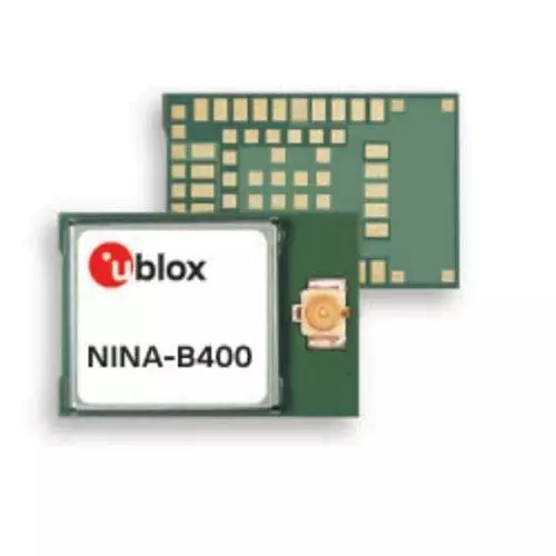 u-blox Bluetooth Module GPIO, I2C, SPI, UART, USB Interface 8 dBm Power, NINA-B400-00B
