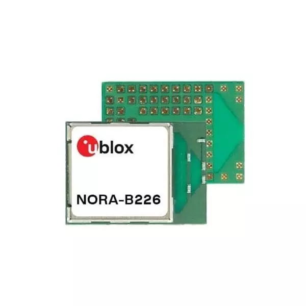 u-blox Bluetooth Module I2C, SPI, UART Interface 7 dBm Power, NORA-B226-00B