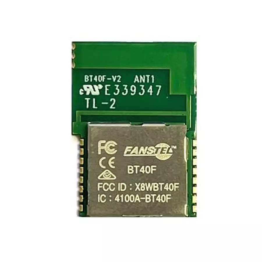 Fanstel Bluetooth Module I2C, I2S, SPI, UART, USB Interface 3 dBm Power, BT40F