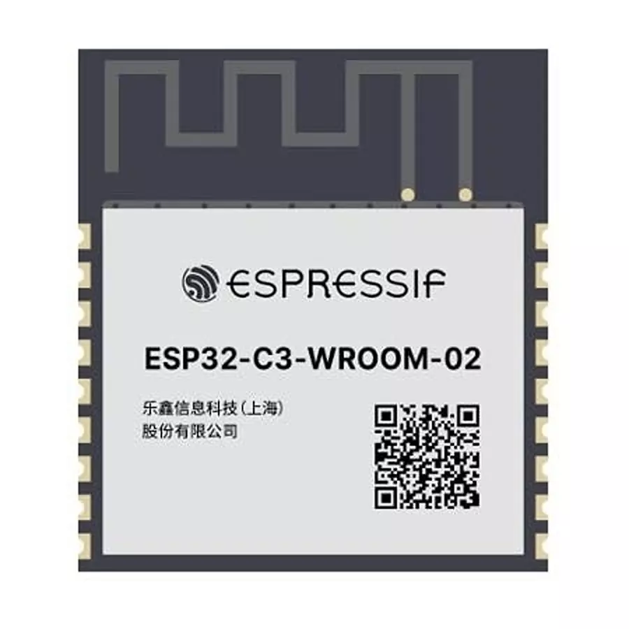 Espressif Multiprotocol Modules 20.5 dBm Output Power 2.4 GHz, ESP32-C3-WROOM-02-N4