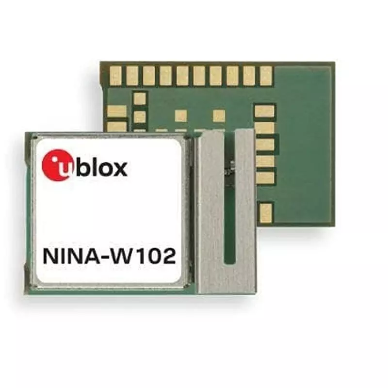 u-blox Multiprotocol Modules 2.4 GHz Frequency, NINA-W102-01B