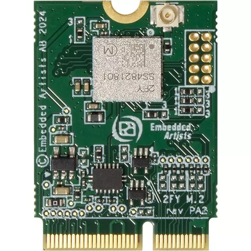 Embedded Artists Multiprotocol Modules 9 dBm Output Power 2.4 GHz to 2.484 GHz, EAR00511