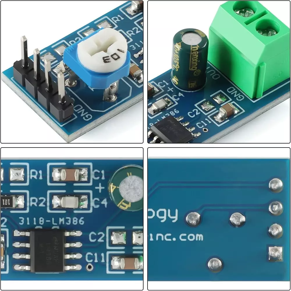 invento-10pcs-lm386-mono-audio-amplifier-module-200-times-amp-solo-5v-12v-with-10k-adjustable-resistance-for-diy-projects