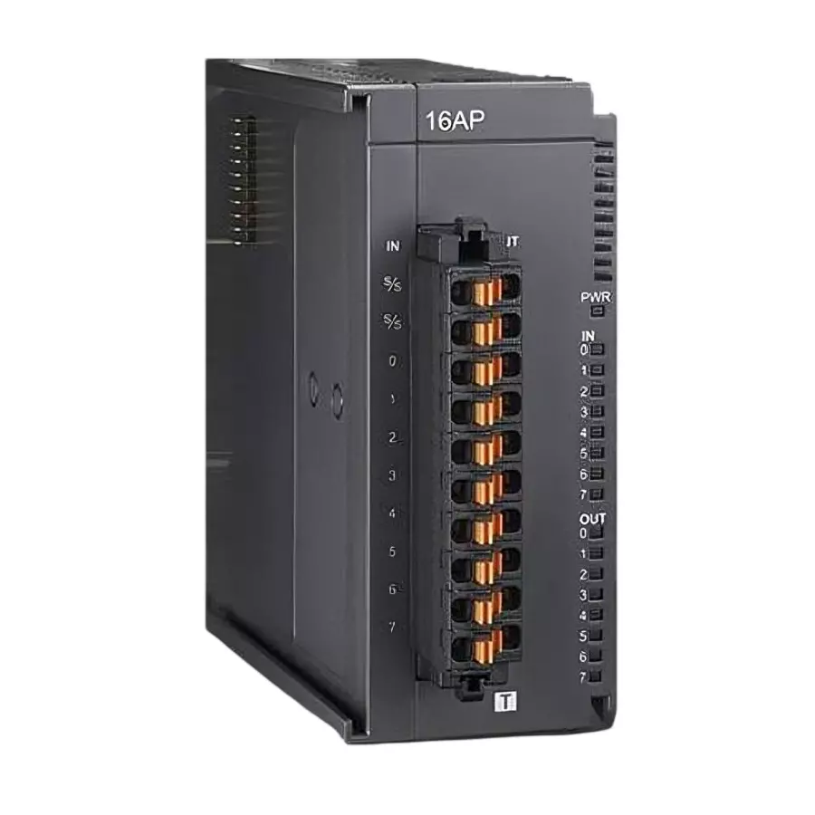 Delta 08 Digital Input and Output PNP Mixed Module Rectangular Shape Plastic Body, AS16AP11P-A