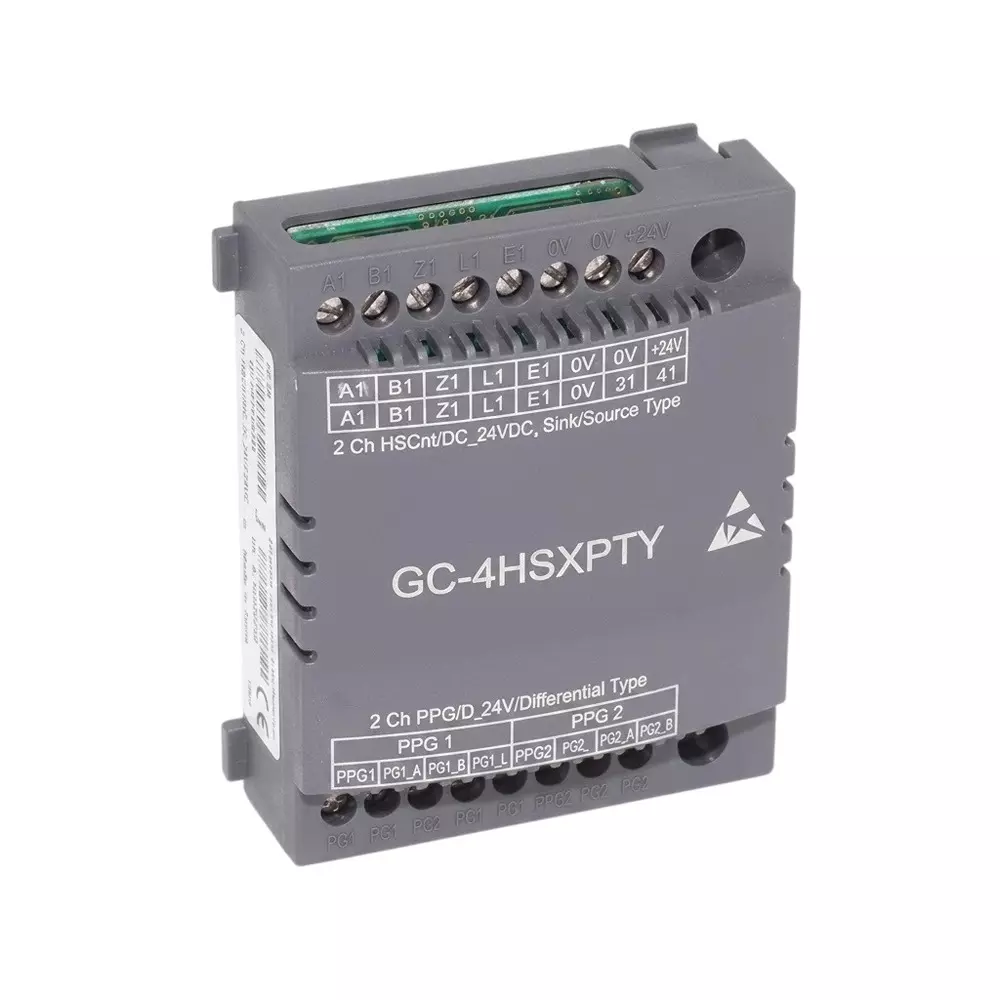 Mitsubishi Electric GOC Counter Module Graphic Operation Controller Type with 2 Channels and 100 kHz PTO Output, GC-4HSXPTY