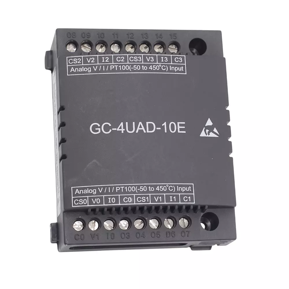 Mitsubishi Electric GOC Analogue I/O Module Graphic Operation Controller Type with 4 Channels and -50°C to 450°C Temp. Measurement Range, GC-4UAD-10E