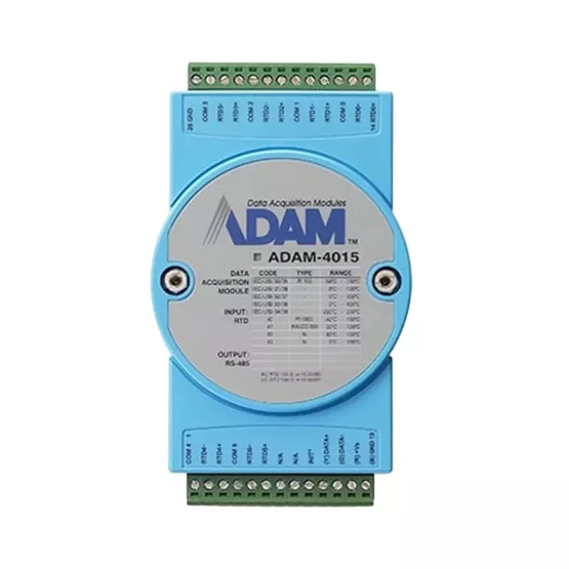Advantech I/O Module RTD sensor input Input/Output 6 No. of Channels, ADAM-4015-F