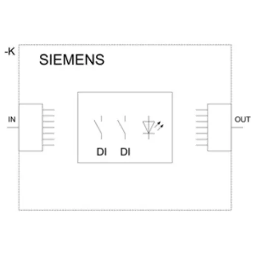 siemens-profinet-terminal-module-with-2-contacts-integrated-led-red-color-plastic-body-for-front-plate-mounting-3su1401-1mc20-1ca1