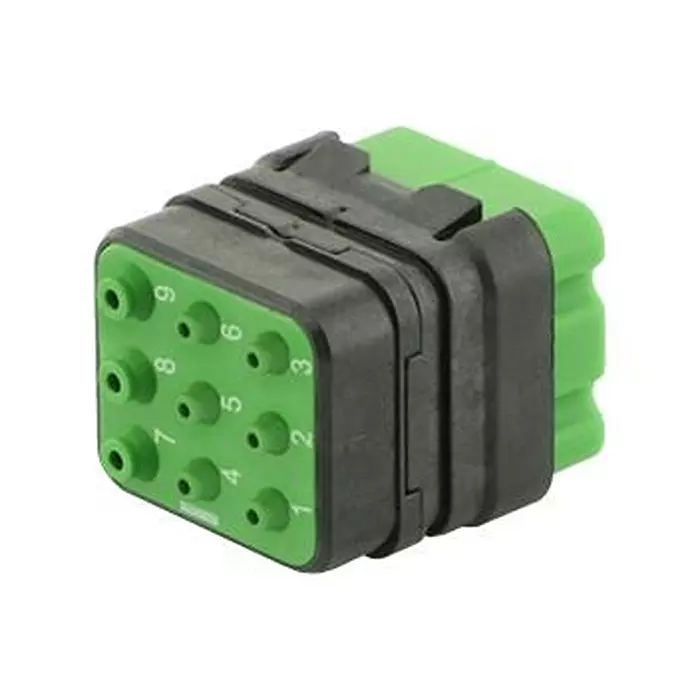 SOURIAU-SUNBANK / EATON RECTANGULAR MODULE, PLUG, 9POS, 3ROW, 8MQ2M0936AD