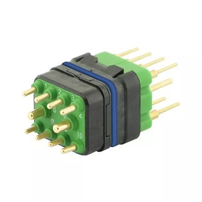 SOURIAU-SUNBANK / EATON RECTANGULAR MODULE, PLUG, 10POS, 3ROW, 8MQ2M9910RNE