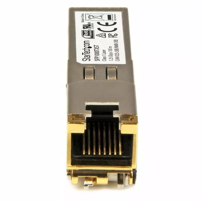 StarTech.com MSA Compatible RJ45 Copper Transceiver Module Full Duplex 1000Mbit/s, SFP1000TXST