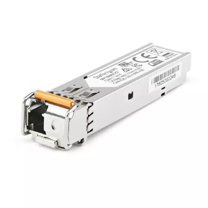 StarTech.com Dell EMC Compatible LC Single Mode SFP Transceiver Module Full Duplex 1000Mbit/s, SFP1GBX80UES