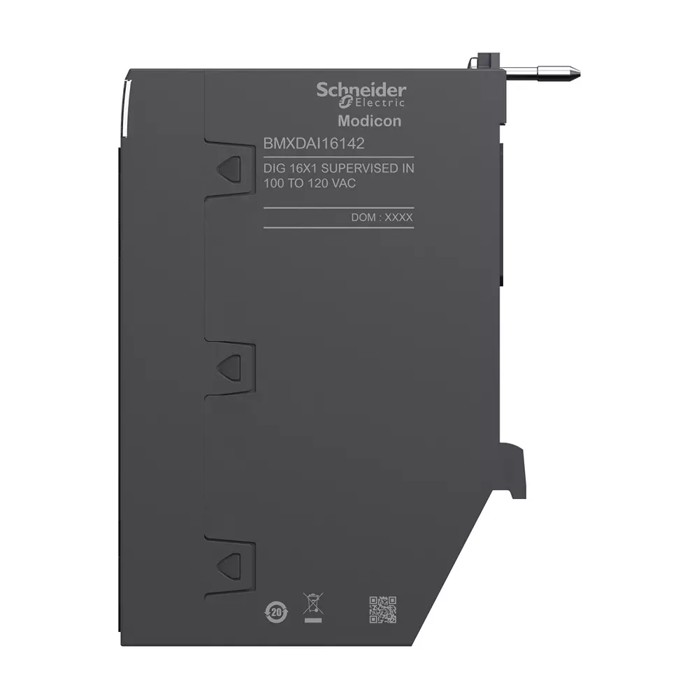 Schneider Electric Modicon X80 Isolated Discrete Input Module 16 Inputs 100-120 V AC Supply Voltage, BMXDAI16142