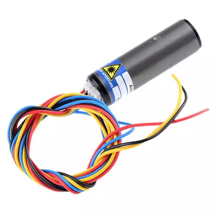 Global Laser Module 650 nm 1 mw Modulating PWM control Dot pattern +4.75 - +5.25 V, ACCULASE-PWM-650-1-S