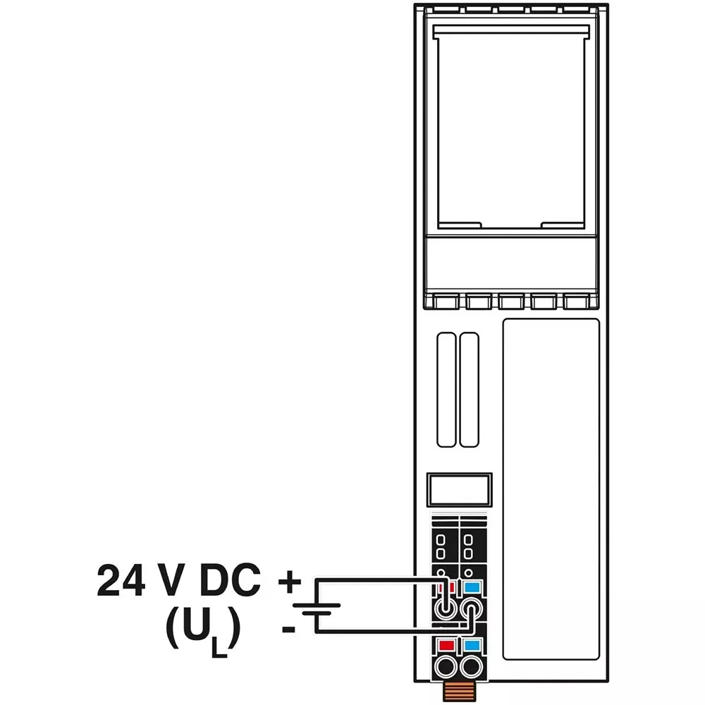 Phoenix Contact Axioline F Feed-In Module for the logic Supply UBus, max. 4 A, AXL PWR