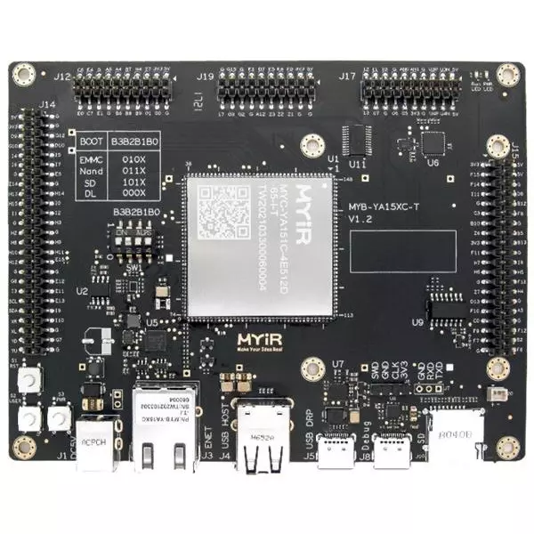 MYIR System-On-Module 5 V Operating Supply Voltage, MYD-YA151C-V2-4E512D-65-I-T