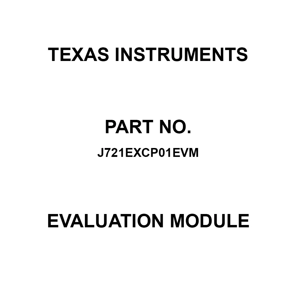 TEXAS INSTRUMENTS Evaluation Module ARM Cortex A72, ARM Cortex R5F Core, J721EXCP01EVM