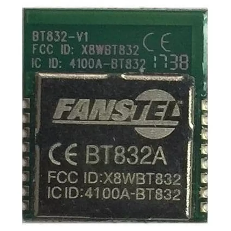 Fanstel Bluetooth Module I2C, SPI, UART Interface 4 dBm Power, BT832A