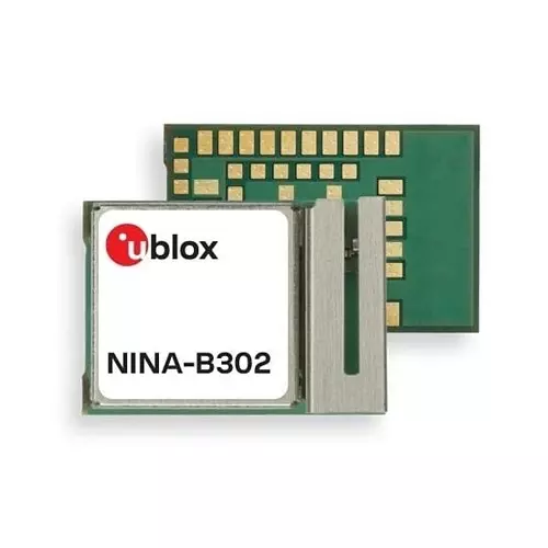 u-blox Bluetooth Module I2C, I2S, SPI, UART, USB Interface 8 dBm Power, NINA-B302-00B