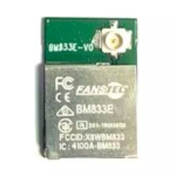 Fanstel Multiprotocol Modules 8 dBm Output Power 2.4 GHz, BM833E