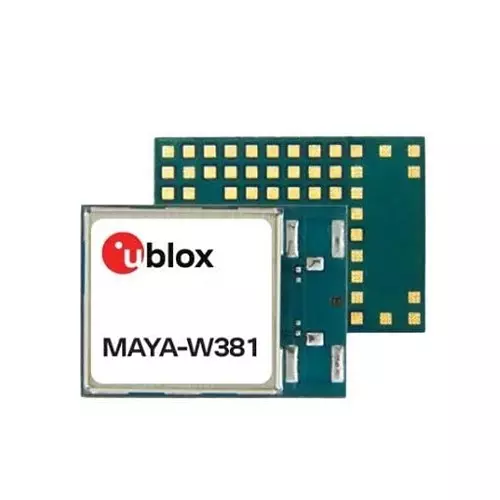 u-blox Multiprotocol Modules 18 dBm Output Power, MAYA-W381-00B