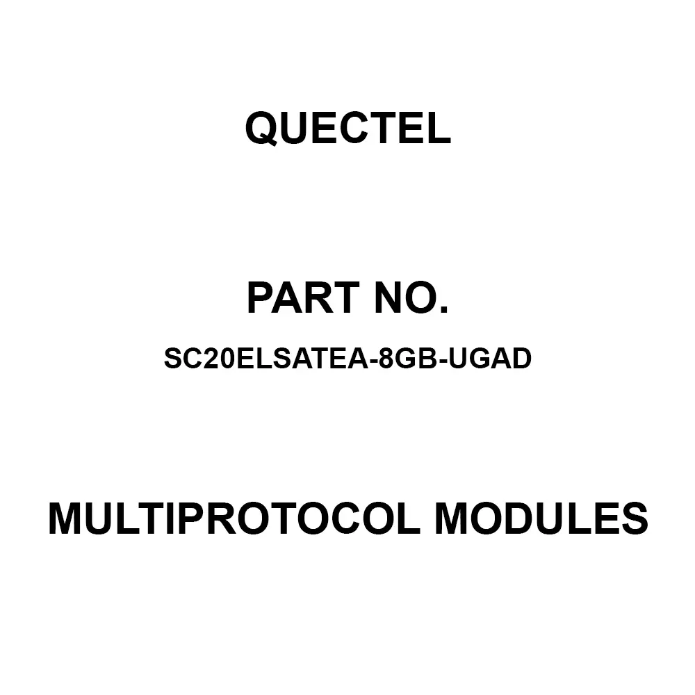 Quectel Multiprotocol Modules -35�C to +75�C, SC20ELSATEA-8GB-UGAD