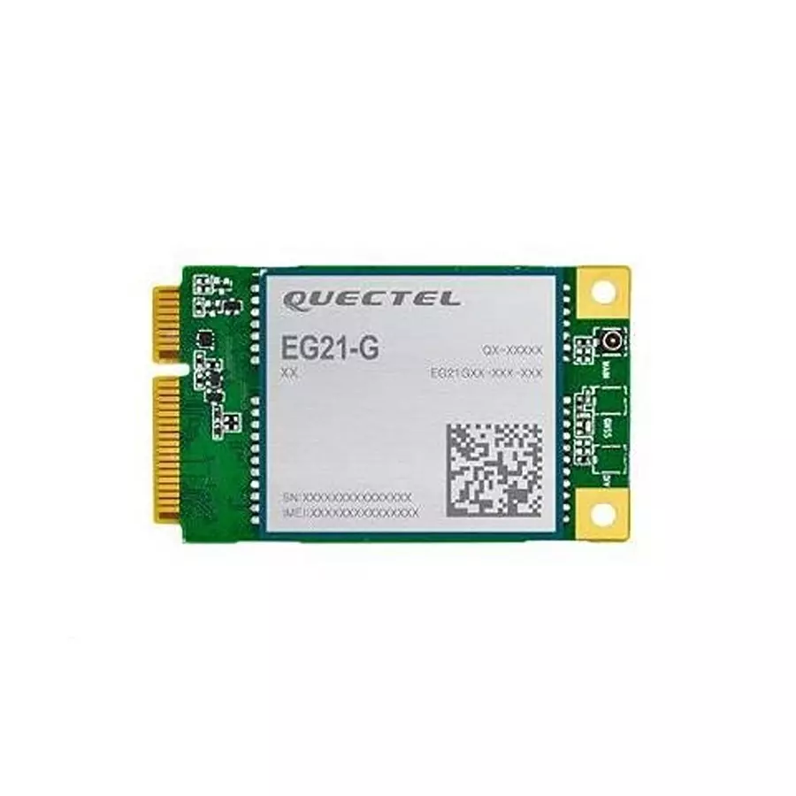 Quectel Mobile Module 33 dBm Output Power 824 MHz to 960 MHz, 1.71 GHz to 2.69 GHz, EC21EFA-512-STD