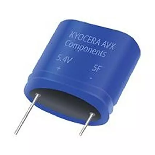 KYOCERA AVX Supercapacitor Module, 1Uf, 9V, Th, Scmr22L105Mrbb0