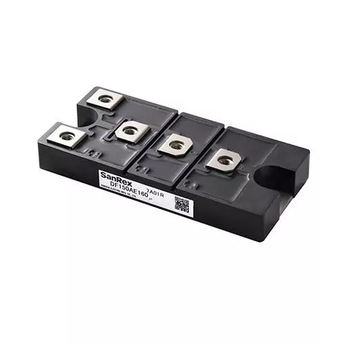 Sanrex Discrete Semiconductor Module Screw Mount 1.31 V Vf - Forward Voltage, DF150AE160
