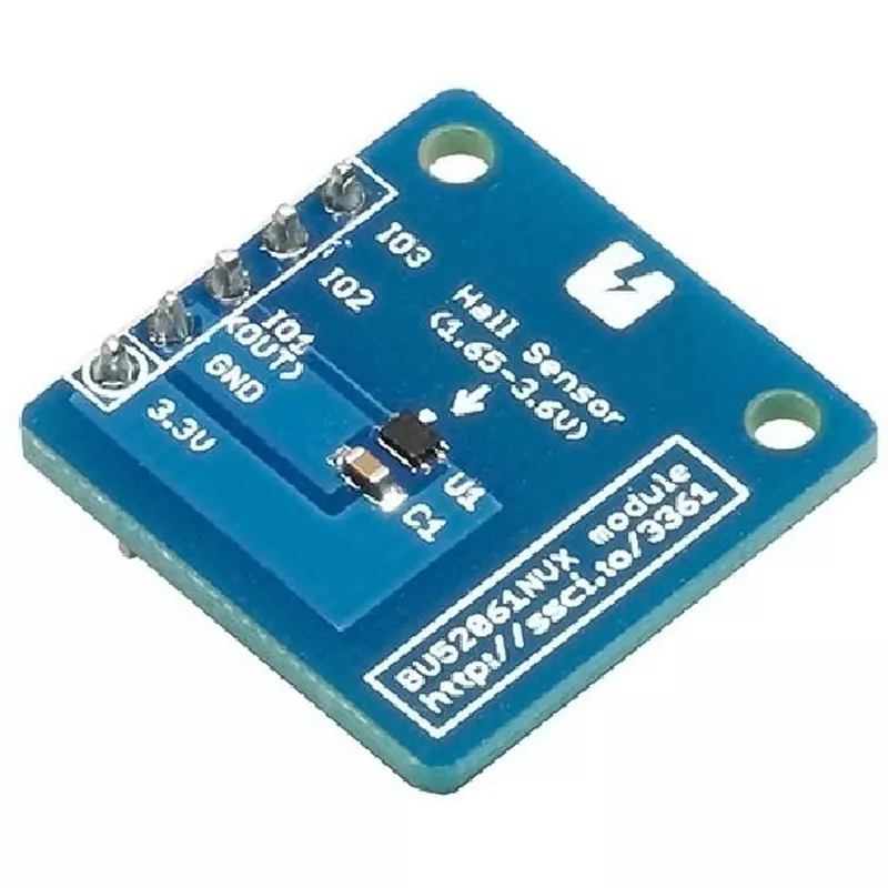 SWITCH SCIENCE Hall Sensor Module 1.65 to 3.6 Voltage Rating Hall sensor BU52061 NVX Device, SSCI-033619