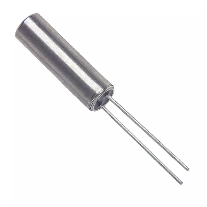 RS PRO 4MHz Crystal �50ppm 2-Pin 3.2 (Dia.) x 10.5mm Model No 1445019