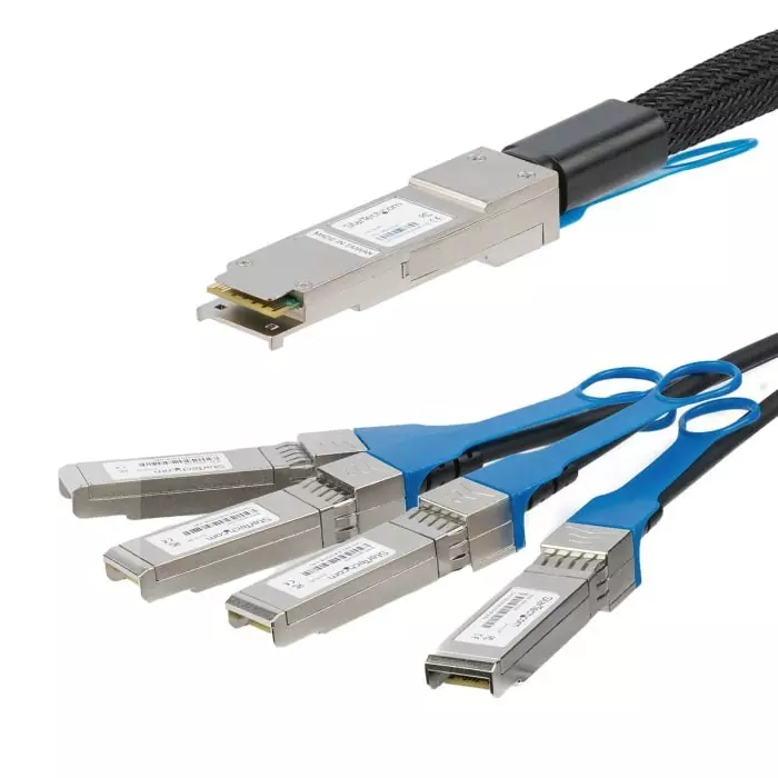 StarTech.com Cisco Compatible Transceiver Module 40000Mbit/s, QSFP4SFP10C5
