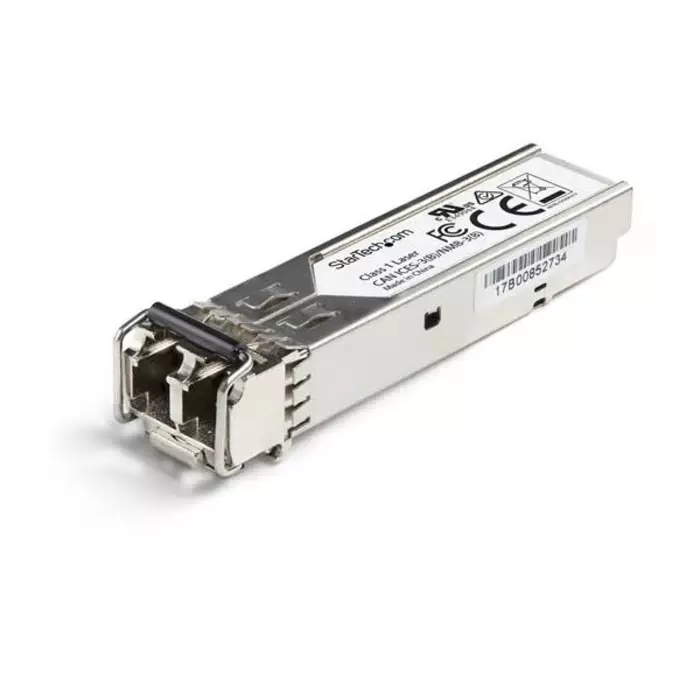 StarTech.com Dell EMC Compatible LC Single Mode SFP Transceiver Module Full Duplex 1000Mbit/s, SFP1GZXEMCST