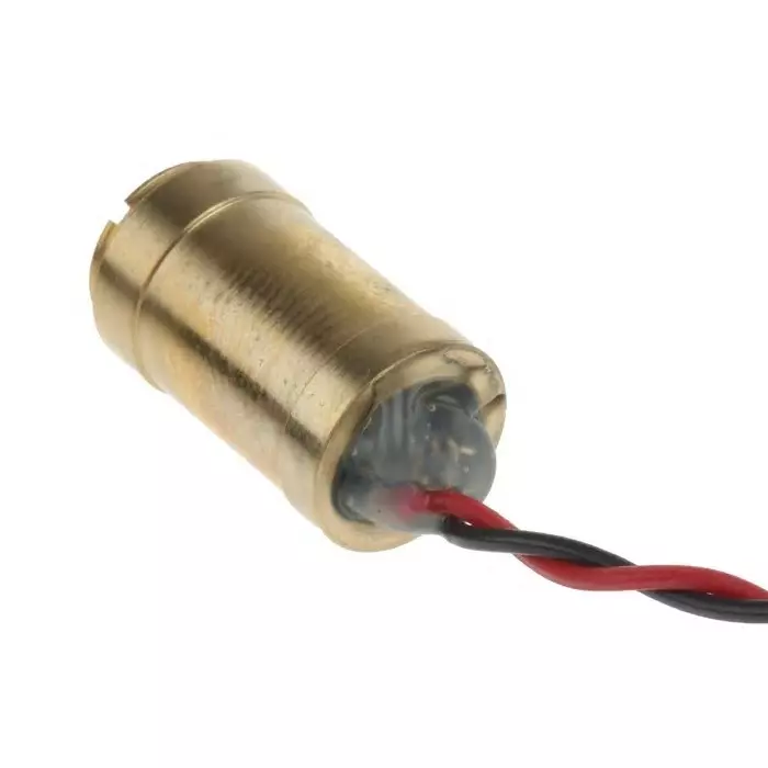 Global Laser Module 635 nm 1 mw Continuous Wave Ellipse pattern +3 - +5.5 V, 5001-21-000